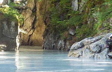 GORGES DE TINES-haute-savoie