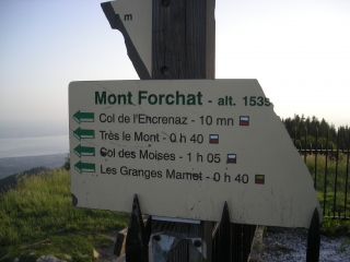 RAMBLE - ENCRENAZ - BALCON DU LEMAN-haute-savoie