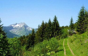 LAC DE TAVANEUSE-haute-savoie