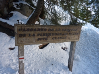 CASCADES DU ROUGET ET DE LA PLEUREUSE-haute-savoie