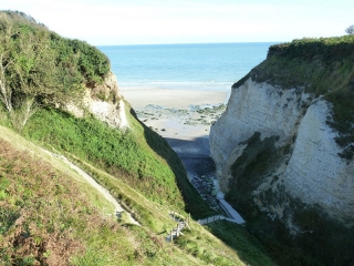 VARENGEVILLE-SUR-MER - LES TROIS GORGES DE L AILLY-seine-maritime