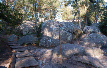 ROCHER CANON ET MARE AUX EVEES-seine-et-marne