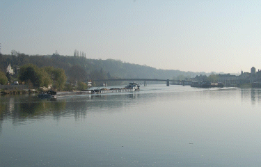 Le confluent de la Seine et du Loing-seine-et-marne