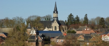 ATHIES  - LA VALLEE DE LA MARCHE VERTE (BALISAGE JAUNE)-somme