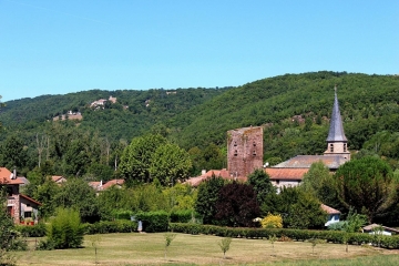SALLES SUR CEROU - SENTIER DE LA VALLEE DE LA CROISADE-tarn