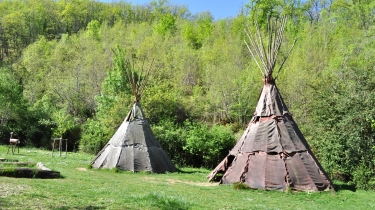 LES ABRIOLS - CAMPEMENT PREHISTORIQUE DE BRUNIQUEL-tarn