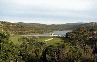 BARRAGE DE TRAPAN - CHATEAU DE BREGANCON - BORD DE MER-var