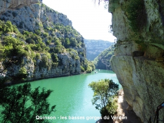 QUINSON - LES BASSES GORGES DU VERDON-var