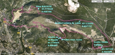 GROTTES DU REVEST LES EAUX-var