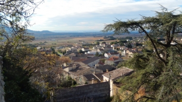 VIGNOBLE DE RASTEAU A LA COMBE DES AMOUREUX-vaucluse