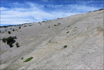 MONT VENTOUX ET SENTIER FACE SUD A PARTIR DU CHALET REYNARD-vaucluse