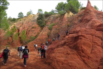 BEDOIN - LE GROS PATA - COMBE OBSCURE-vaucluse