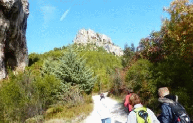 LE VALLON DE LA FONTAINE DE L OULE-vaucluse