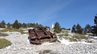 LE VENTOUX DEPUIS LES FEBRIERS-vaucluse