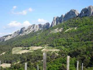 DENTELLES DE MONTMIRAIL - TERRASSE DU TURC - BELVEDERE DU ROCHER DE MIDI-vaucluse