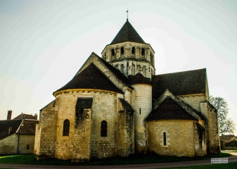LAROCHE ST CYDROINE - LA CROIX DE PARDIEU - L EGLISE ST CYDROINE-yonne