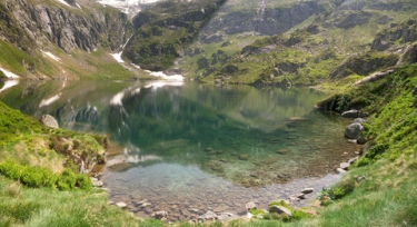 LE LONG DU GARBET JUSQU A L ETANG  DE GARBET EN ALLER-RETOUR-ariege