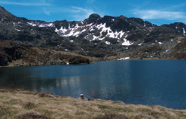 LAC DE FONTARGENT-ariege