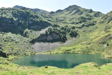 DU COL DE CORE à L ETANG D AYES-ariege