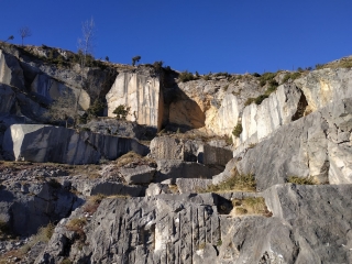 BALACET - COL DE L ARRAING - CARRIERE DE MARBRE-ariege