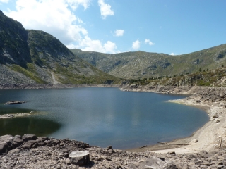 LES ETANGS DE BASSIES DEPUIS AUZAT-ariege