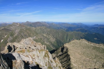 MONT VALIER ET DESCENTE PAR L ETANG ROND-ariege