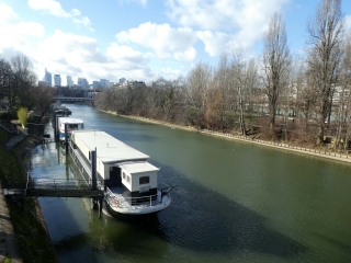 DU METRO PONT DE LEVALLOIS A LES SABLONS PAR L ILE DE LA JATTE - DE PUTEAUX ET BAGATELLE-region-parisienne