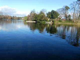 DE L ILE DE LA JATTE A DAUPHINE PAR L ILE DE PUTEAUX-BAGATELLE ET LE LAC DE BOULOGNE-region-parisienne