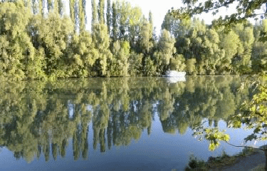 MERY SUR OISE - LE PORT AUX MOINES-val-d-oise