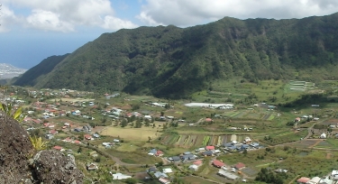 PANORAMA SUR LE CIRQUE DE MAFATE DEPUIS DOS D ANE-la-reunion